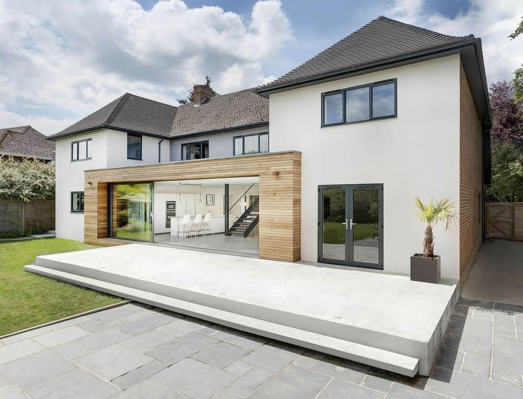 modern home extension